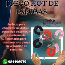 JUEGO DE ESPOSAS DE ACERO-PELUCHE-LLAVES-SEXSHOP MIRAFLORES 981196979 